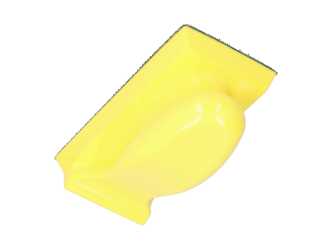 Bloque De Lixamento Quadrado De Espuma Pu Com Fecho E Laço, Acessório De Espuma De Polimento Manual Para Reparação