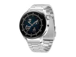 Pulseira De Aço Titânio Com Fivela Plana De Três Tiras Para Huawei Watch Gt4 / Gt3 / Gt2 46mm