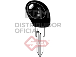 Chave Transponder sem Chip SILCA - com Tampa para Yamaha (Citroen, Fiat, Iveco Y Peugeot) Gt10Bte