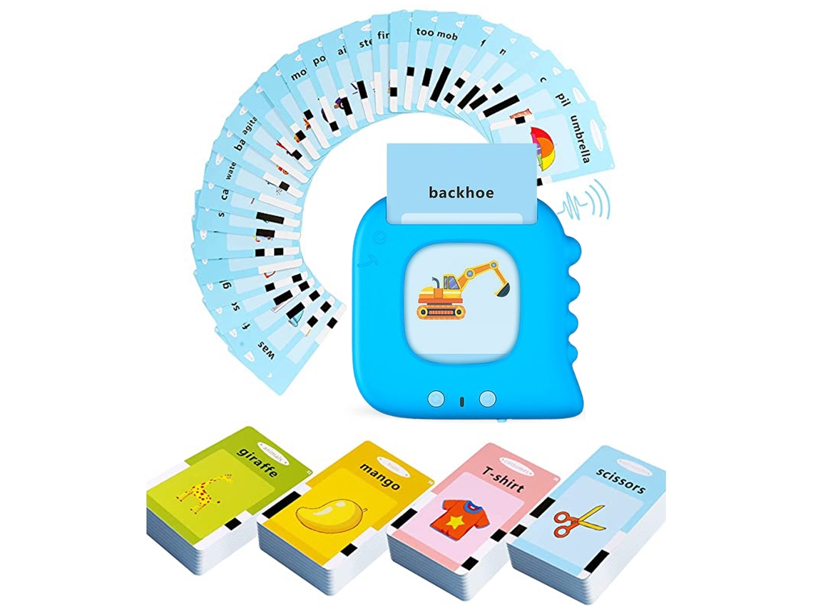 Ats cartões Flash para Crianças Brinquedos de Aprendizagem de Fala Brinquedos Educatsivos Pré escolares com 224 Palavras