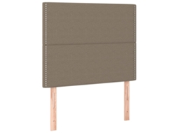 Cabeceira Taupe 100x5x118/128 Cm Tecido MAISON EXCLUSIVE