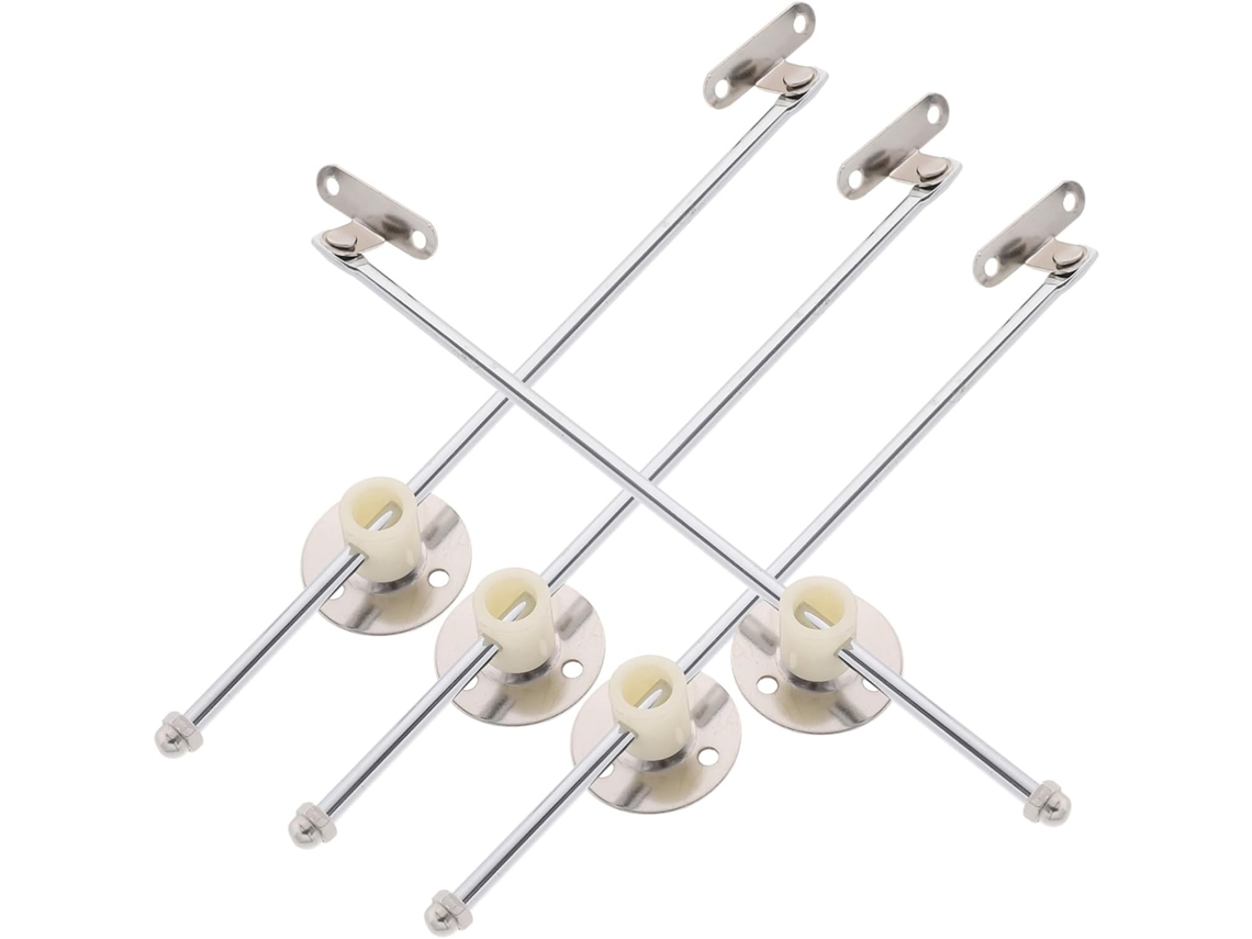 Conjunto De 4 Dobradiças Ferro Com Fechamento Suave Para Caixas