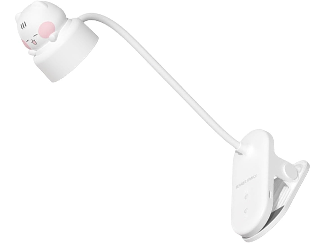 Luminária De Leitura Recarregável Com Luz Natural E Clipe Resistente Para Uso Em Casa, No Escritório E Nos Estudos