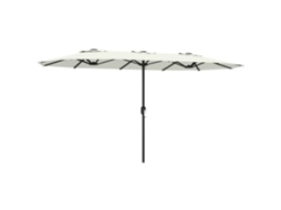 Guarda sol Duplo, 4,6 M, UV50+, Capa, Creme