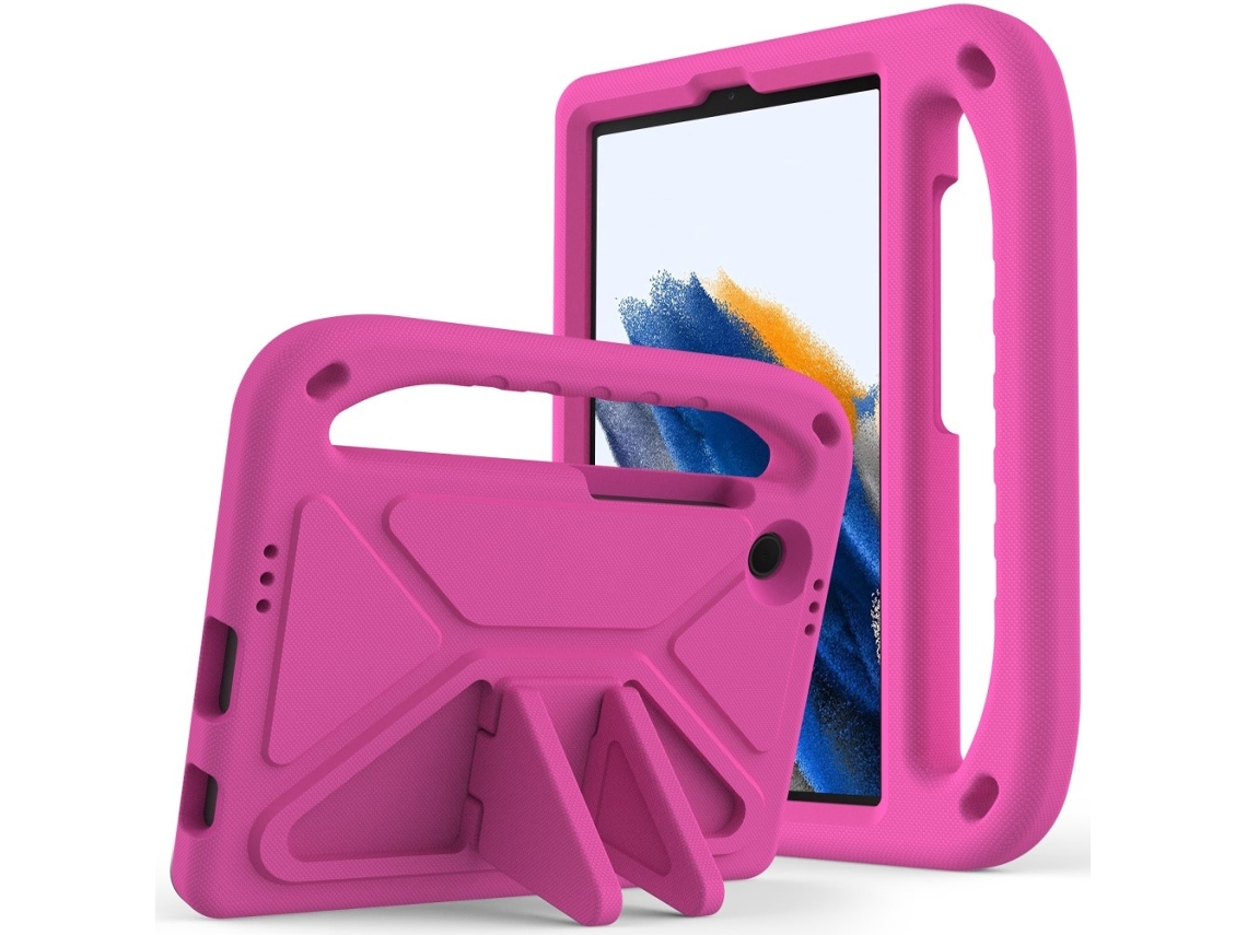 Suporte rosa em EVA para Samsung Galaxy Tab A11/A9