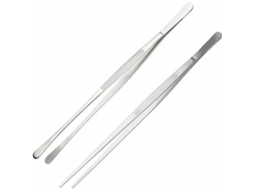 Pincas De Cozinha De Aço Inoxidável, 2 Peças, 30cm, Pincas De Precisão Para Cozinhar, Churrasco, Buffet