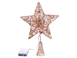 Peça Decoração De Árvore De Natal Estrela Oca Sem Bateria Olysi Shop