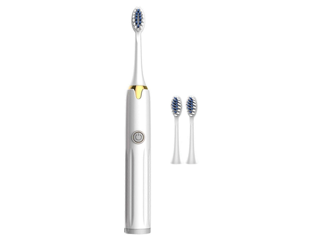 Escova De Dentes Elétrica: Limpe Seus Dentes Como Um Dentista. Escova De Dentes Elétrica Com 3 Cabeças De Escova E Limpeza Acústica.