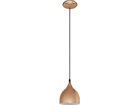 Candeeiro Suspenso  170 Coretto2 (Cobre - E27 - 1 x 60 W - Aço)