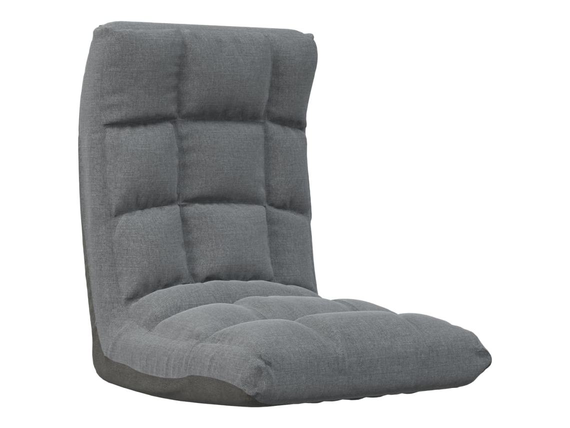 Floor Chair, Floor Chairs Vidaxl Cinzeto Tecido