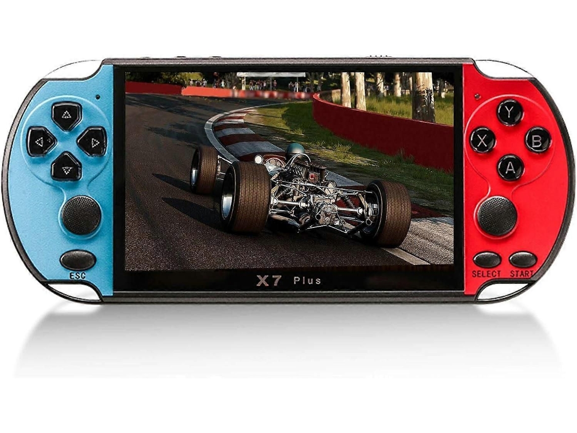 Console de Jogos GOKOCO X7 Plus 5,1 Polegadas Joystick Duplo 8 Gb