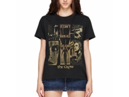 Rockinstone The Crow Movie Cant Rain Collage Black Adult T-shirt Size:l