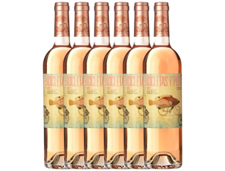Vinho FAMILY OWNED Family Owned Bicicletas Y Peces Pálido Tempranillo Somontano (0.75 L - 6 unidades)