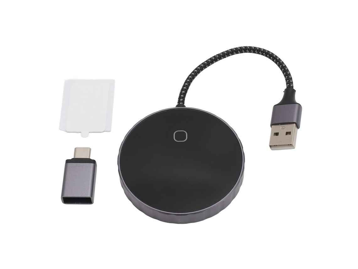 Adaptador Sem Fio 2 Em 1 Carplay Android Auto