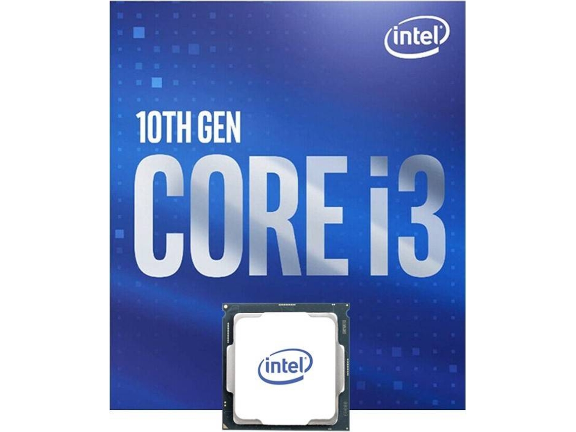Processador INTEL Core i3-10100F (Socket LGA1200 - Quad-Core - 3.6  GHz)