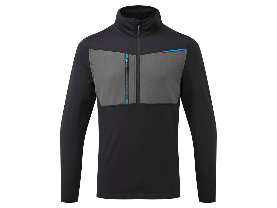 Casaco Polar Técnico Wx3 Half Zip Tech Verde-oliva / Xl