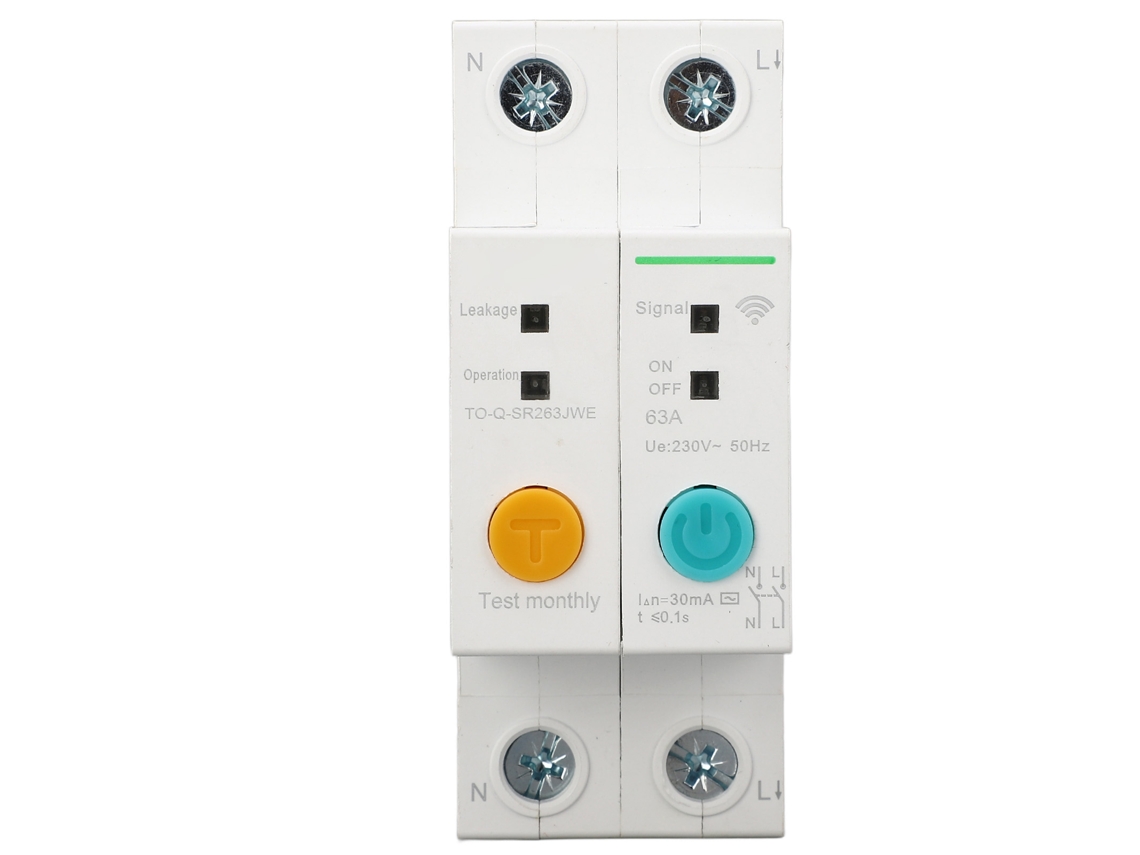 Interruptor com Proteção de Corrente Residual 1p+n 40a