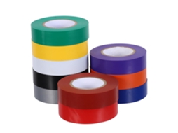 10 Rolos De Fita Isolante Multicolorida 19mm X 19, 8m Fita Isolante À Prova D Água E Resistente A Altas Temperaturas