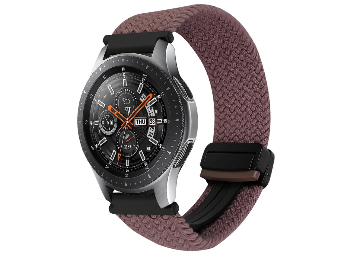 Pulseira De Relógio Trançada Com Fecho Magnético De 22 Mm