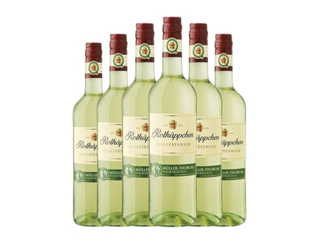Vinho branco ROTKÄPPCHEN MUMM Müller-Thurgau Semi-seco Semi-doce (0.75 L - 6 Unidades)