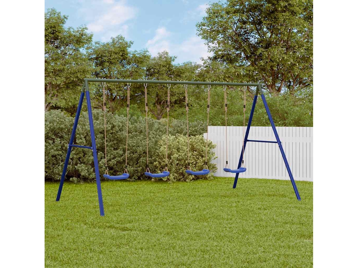 Vidaxl Conjunto De Baloiços P/ Exterior C/ Um 4 Baloiços