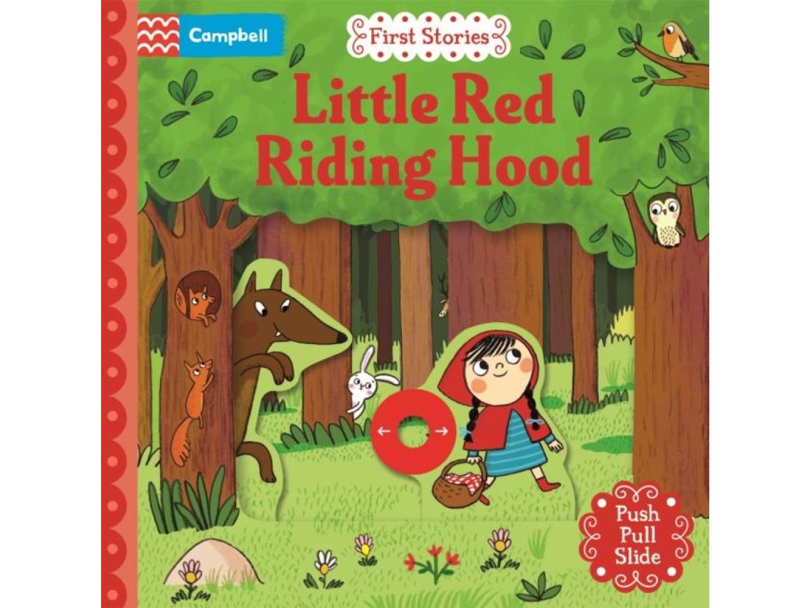 Livro Little Red Riding Hood A Push Pull Slide Book de Campbell Books (Inglês)