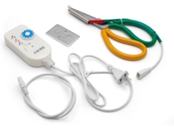 Tesoura Eletrotérmica 220v, de Alfaiate Aquecida, Temperatura Ajustável, para Zíperes, Cordões Nylon, Etiqu...