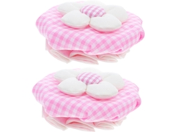 Conjunto De 2 Capas Protetoras Redondas Para Maçanetas Porta, Em Tecido, Com Compatibilidade Universal