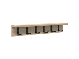 Maison Exclusive - Cabideiro De Parede Carvalho Sonoma 60 X 10,5 X 10,5 Cm