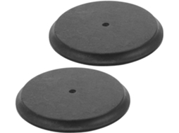 Conjunto De 2 Bases Redondas Com Peso Para Luminárias De Mesa, Pesos De Reposição Para Luminárias.