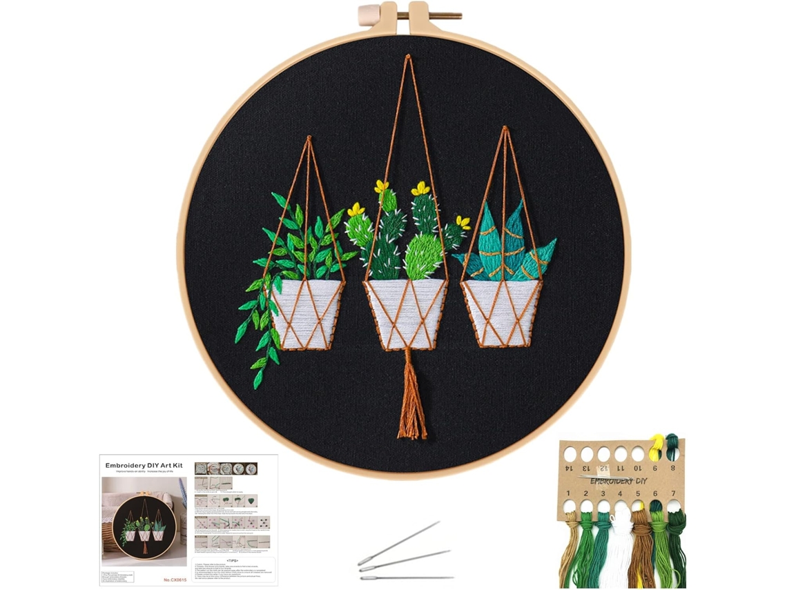 Broderikit Raiz Verde Manman Aquaforge