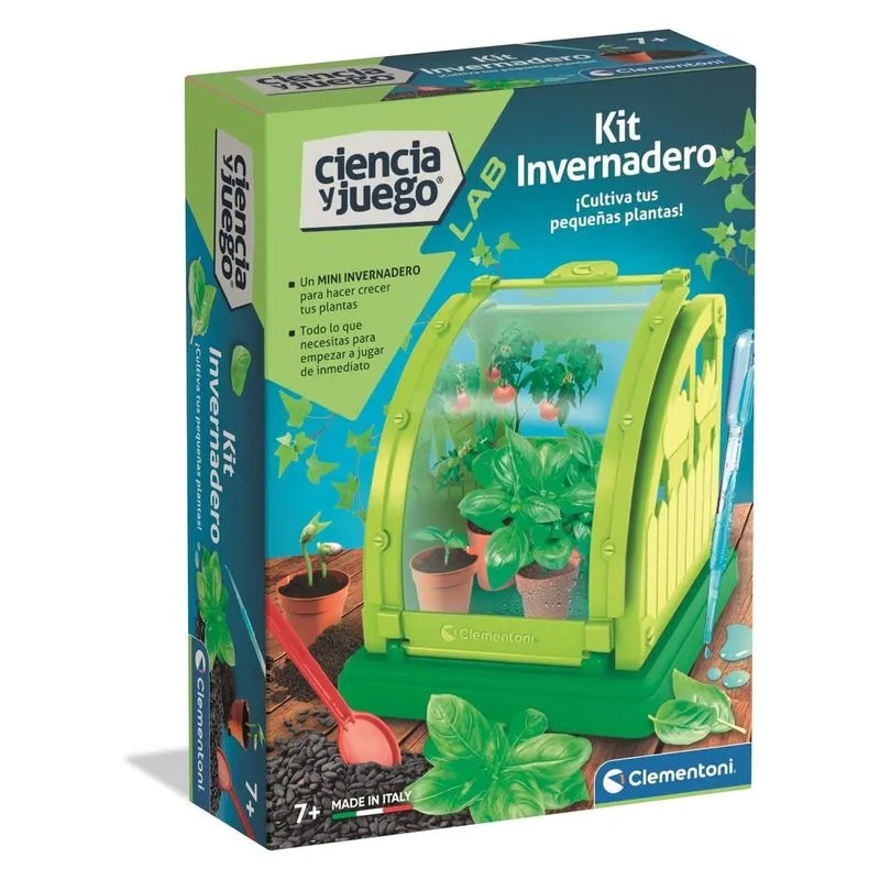 Clementoni Ciencia Y Juego Kit Invernadero 55590.1 P25
