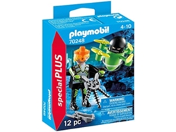 Playmobil Agente Con Dron,nuevo