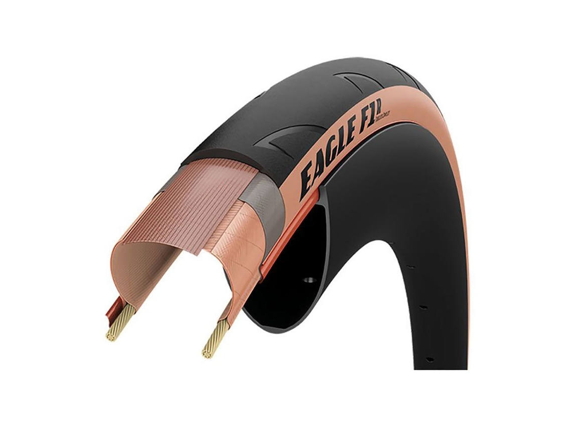 Pneu Estrada Eagle F1 R Tubeless 700 X 30 Dourado 700 X 30Goodyear