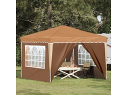Vidaxl Tenda De Festa Pop-up 288 X 288 X 245 Cm Bege Tecido Oxford