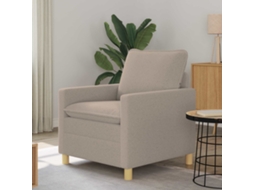 Vidaxl Sofá Cinzento-claro 76 X 81 X 87,5 Cm Tecido