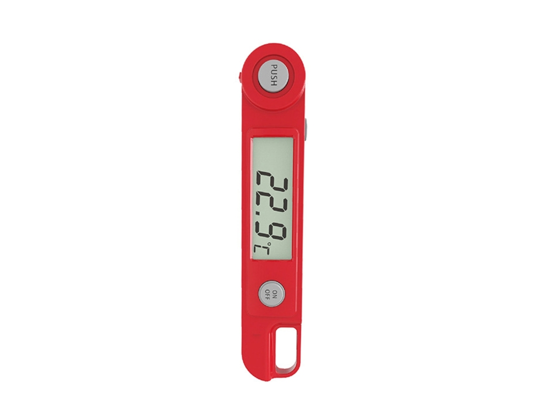 Termômetro Eletrônico Digital Para Churrasco, Com Sonda De Temperatura. Aquaforge