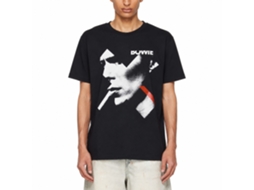 David Bowie X Smoke Red T-shirt Classic Unisex Adults Size:l