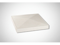 Cobre-pilares / Capitéis De Betão Blanco Crema / 50x50 Cm / Unidad