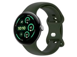 Pulseira De Silicone Sólida Com Fecho Borboleta, Tamanho: G