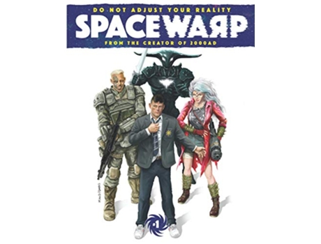 Livro Spacewarp de Pat Mills (Inglês)