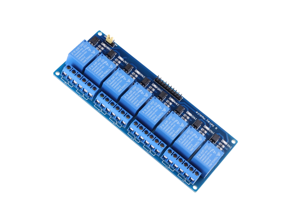 Laxiscreed Módulo Relé Plc De 8 Canais Com Isolamento Por Optoacoplador Para Microcontroladores Avr, 51, Pic