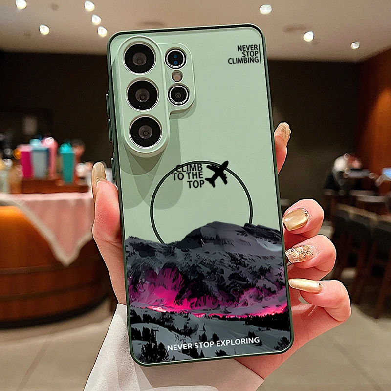 (verde) Capa Magnética Para Celular Samsung Galaxy A16