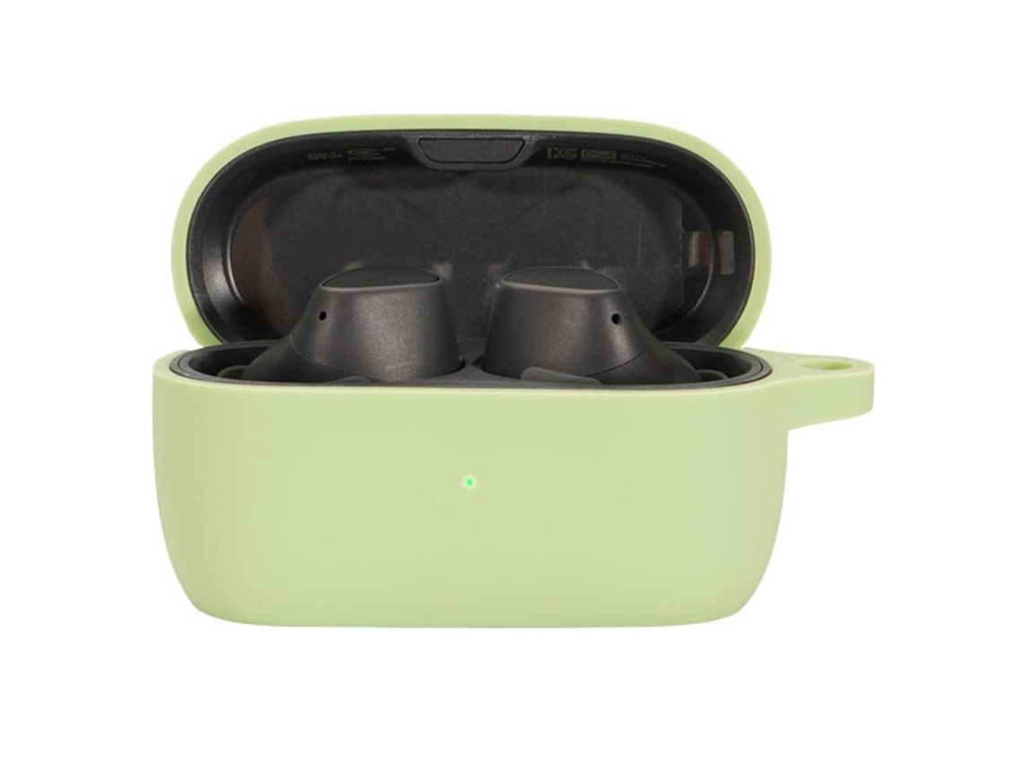 Capa De Silicone Para Jabra Elite 3 Verde Claro Brilvibera