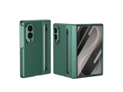 Capa Para Samsung Galaxy Z Fold8, Capa Protetora De Película Temperada Tudo Em Um Digitallab (verde)