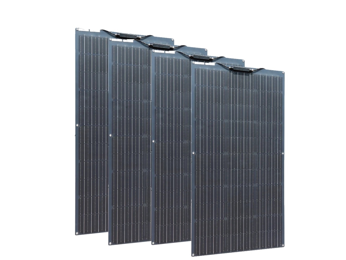 Painel Solar, Design Flexível, Alta Eficiência, 480w 4pcs 120w