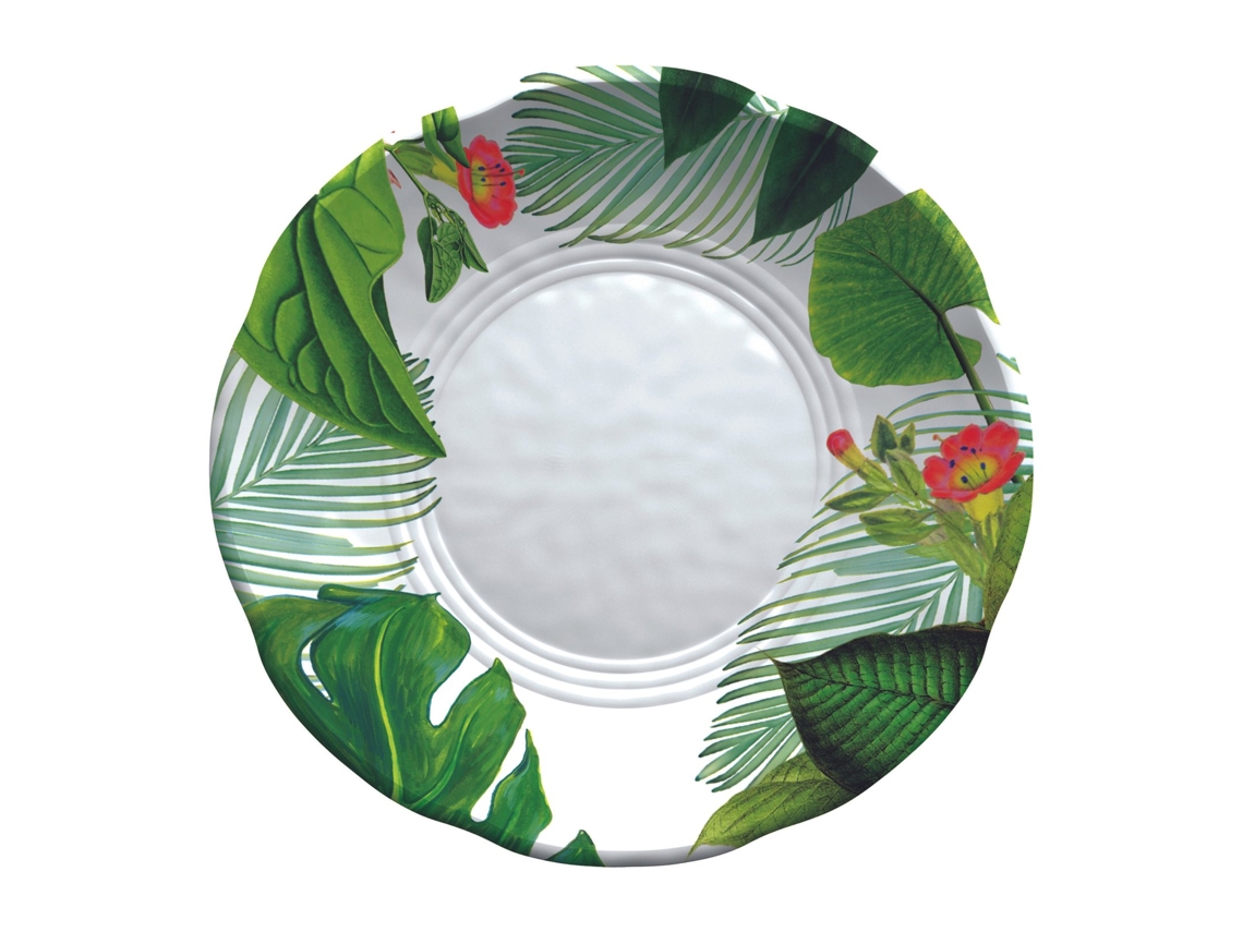 Conjunto de 2 Tigelas de Sopa TOUCH MEL York Floreale em Melamina 18 Cm
