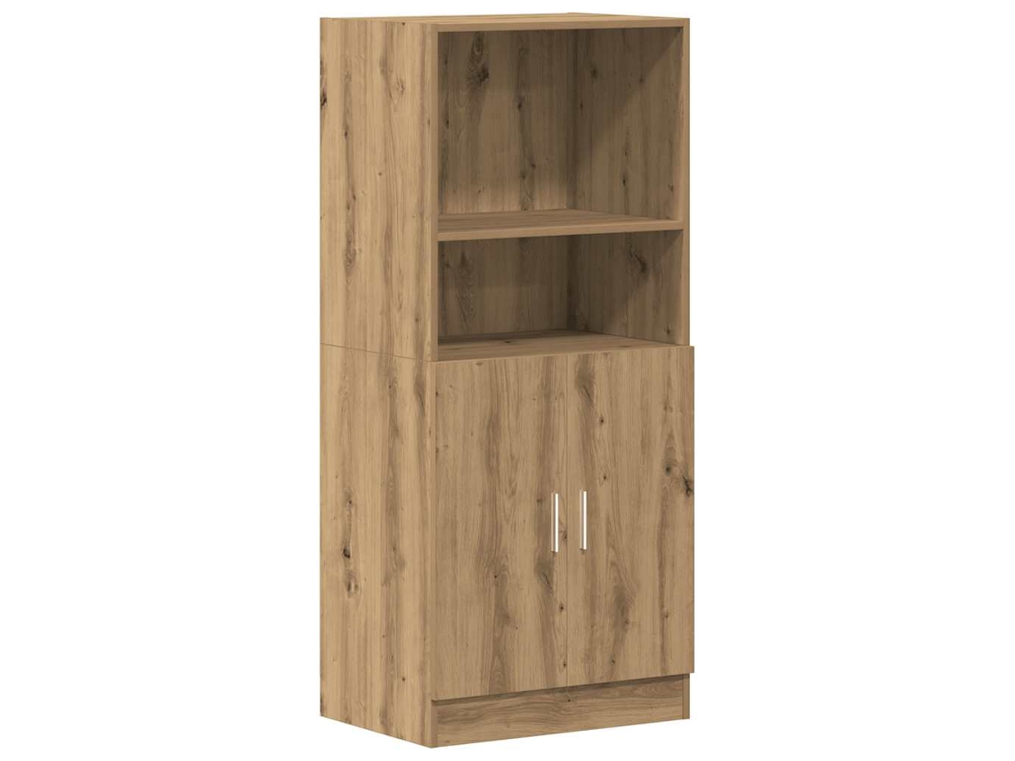 Kitchen Cabinet, Kitchen Cabinets Vidaxl Marrom Madeira Processada (n/a)