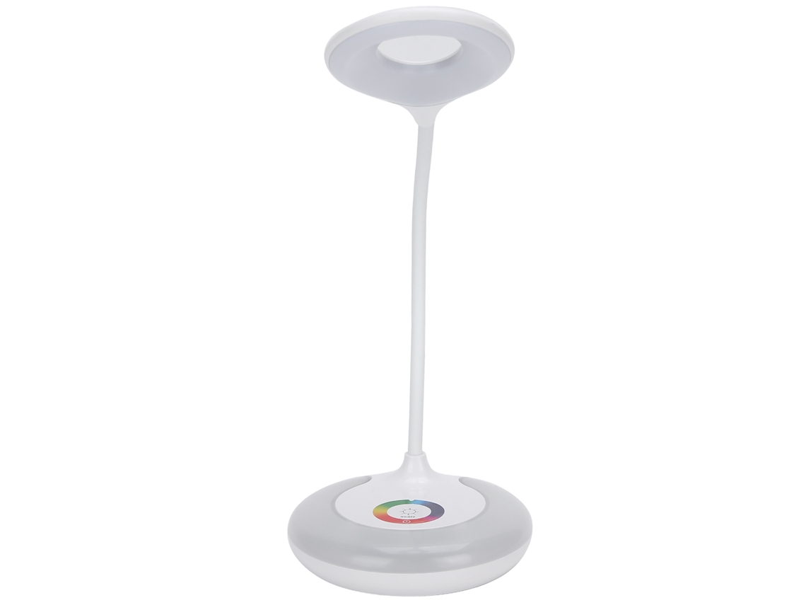 Lâmpada De Mesa Led Regulável Por Toque Protector De Olhos Rgb Recarregável Para Escritório