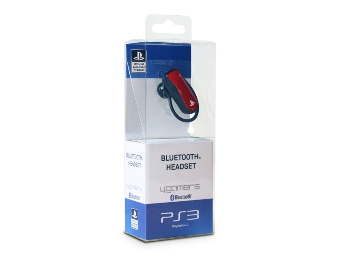 Auriculares Gaming Wireless 4GAMERS CP-BT01 (PS3 - Vermelho)